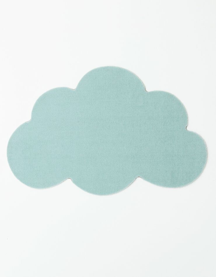 Tapis forme nuage antidérapant (vert) Tapis forme nuage antidérapant (vert)