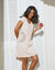 Chemise de nuit plumes avec pochon assorti (rose)