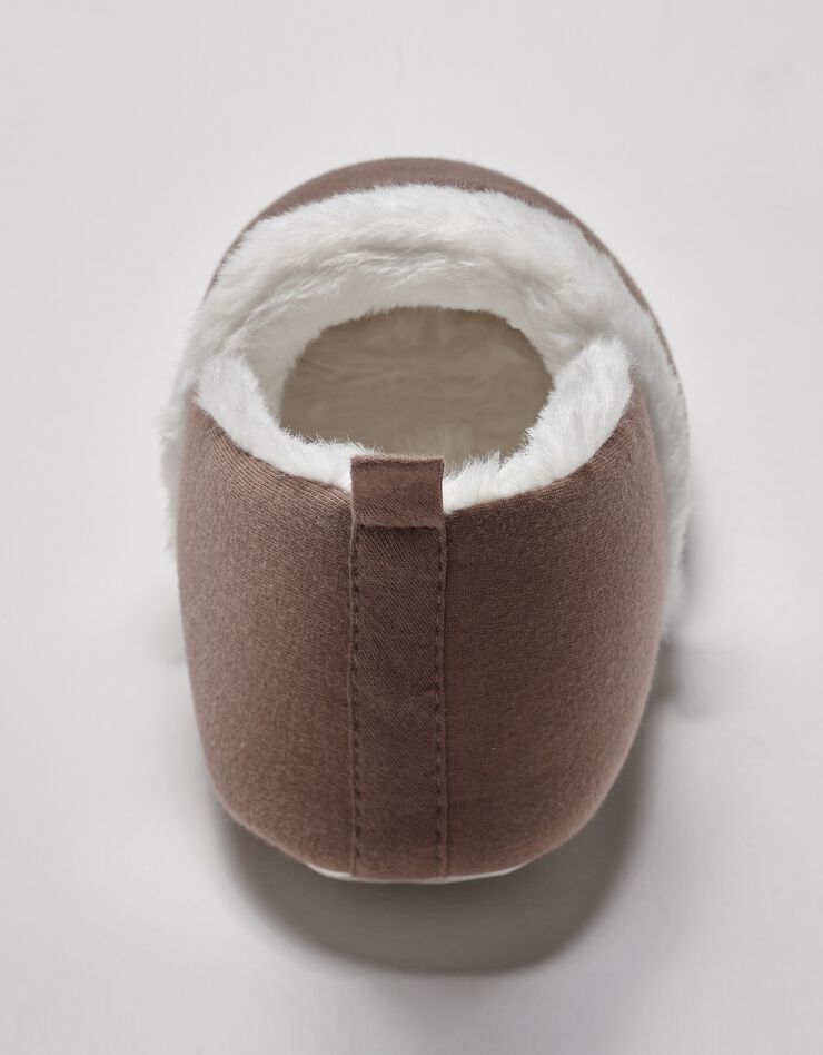Chaussons doublés fausse fourrure (taupe) Chaussons doublés fausse fourrure (taupe)