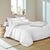 Linge de lit uni - coton 57 fils/cm&sup2; (blanc)
