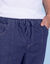 Pantalon denim léger élastiqué (stone)
