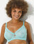 Soutien-gorge minimiseur tout en dentelle avec armatures - lot de 2 (menthe + rose)