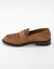 Mocassins motif l&eacute;opard (marron)