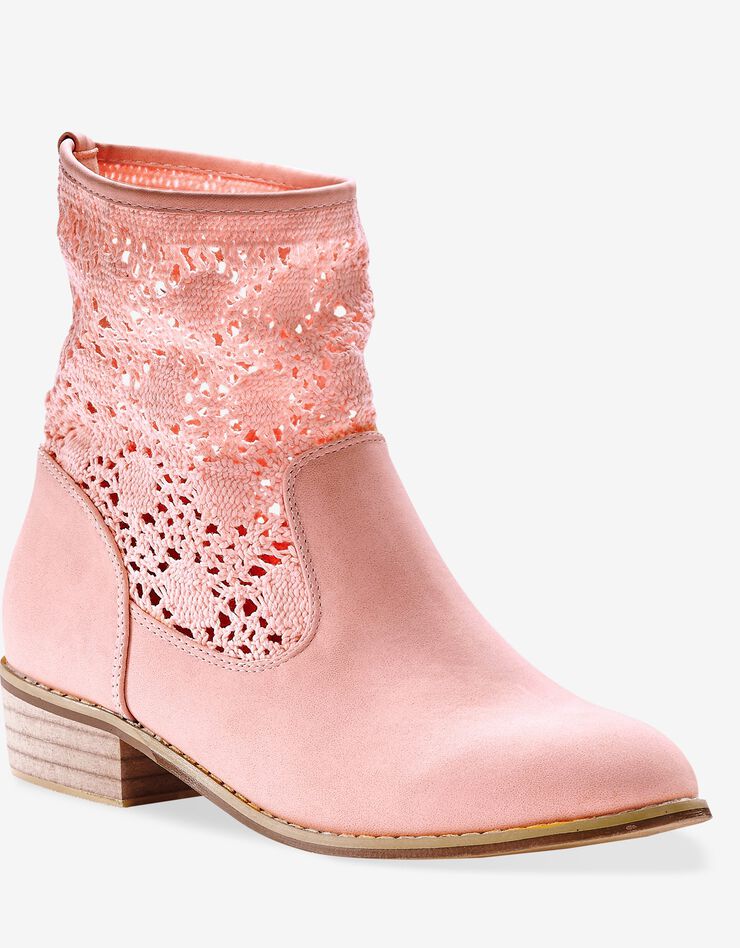 Boots macramé (rose) Boots macramé (rose)