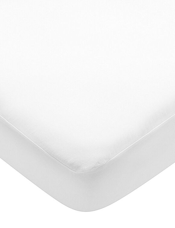 Protège-matelas "sandwich" imperméable (blanc)