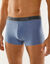 Boxer Basic Coton - lot de 4 (noir + bleu + jeans)