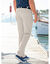 Pantalon 5 poches élastiqué côtés - entrej. 72 cm (beige)