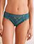 Slip dentelle unie Arum (vert)