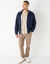 Blouson zippé col montant molleton doublé sherpa  (marine)