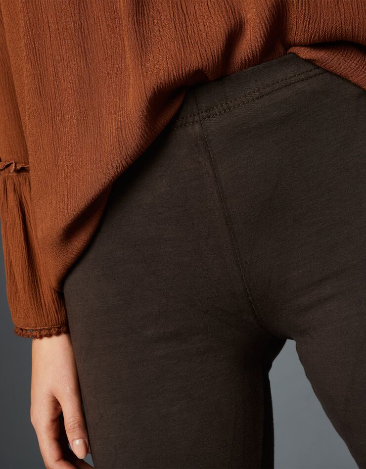 Legging base imprimée (chocolat) Legging base imprimée (chocolat)