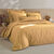Linge de lit uni percale (miel)