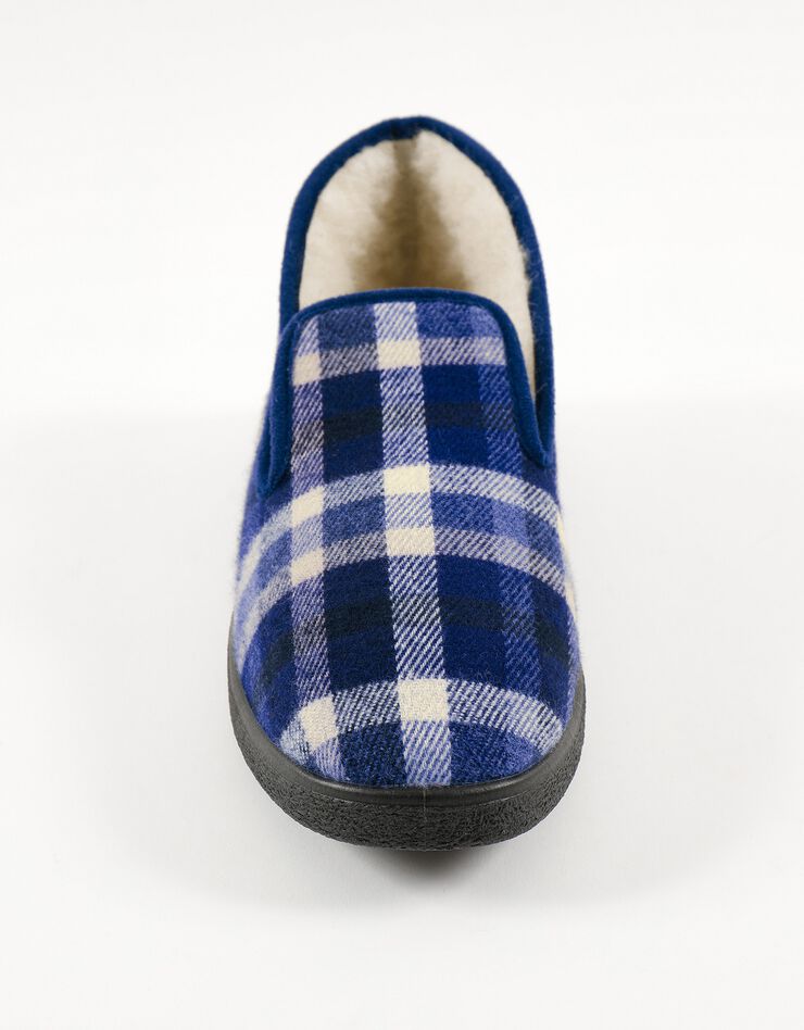 Charentaises homme fourrées - jusqu'au 47 (bleu) Charentaises homme fourrées - jusqu'au 47 (bleu)