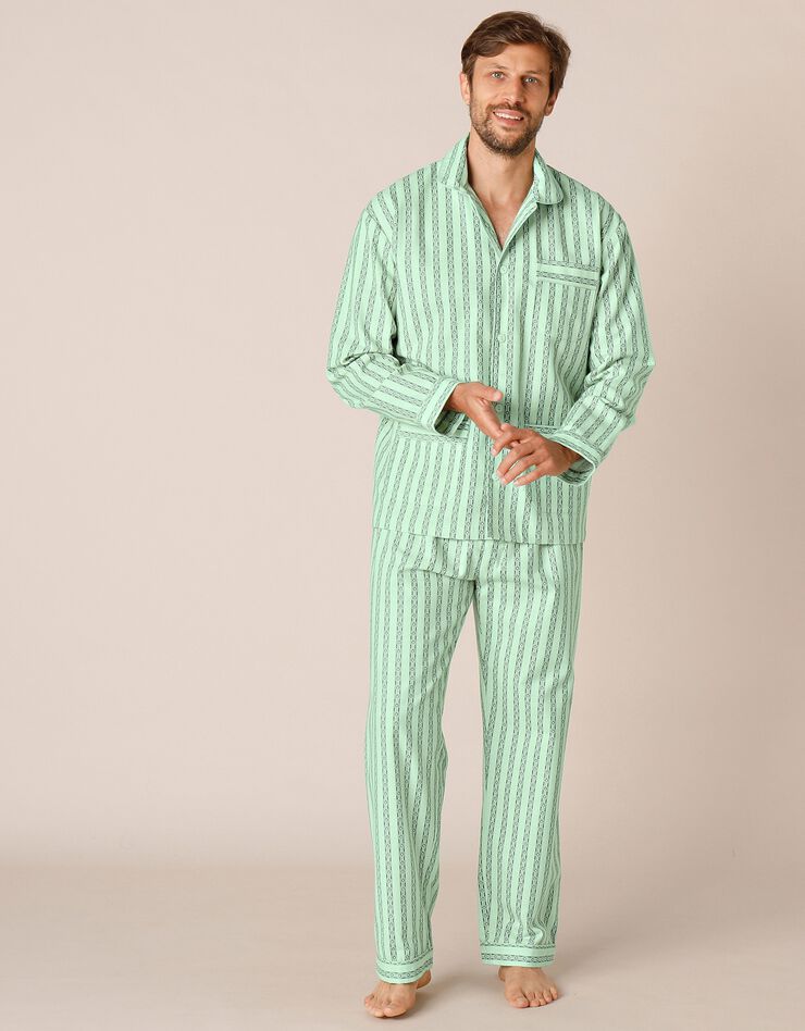 Pyjama - pilou coton (vert) Pyjama - pilou coton (vert)