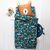 Linge de lit enfant &agrave; motifs Ourson en coton biologique(**) 57 fils/cm&sup2; (vert)