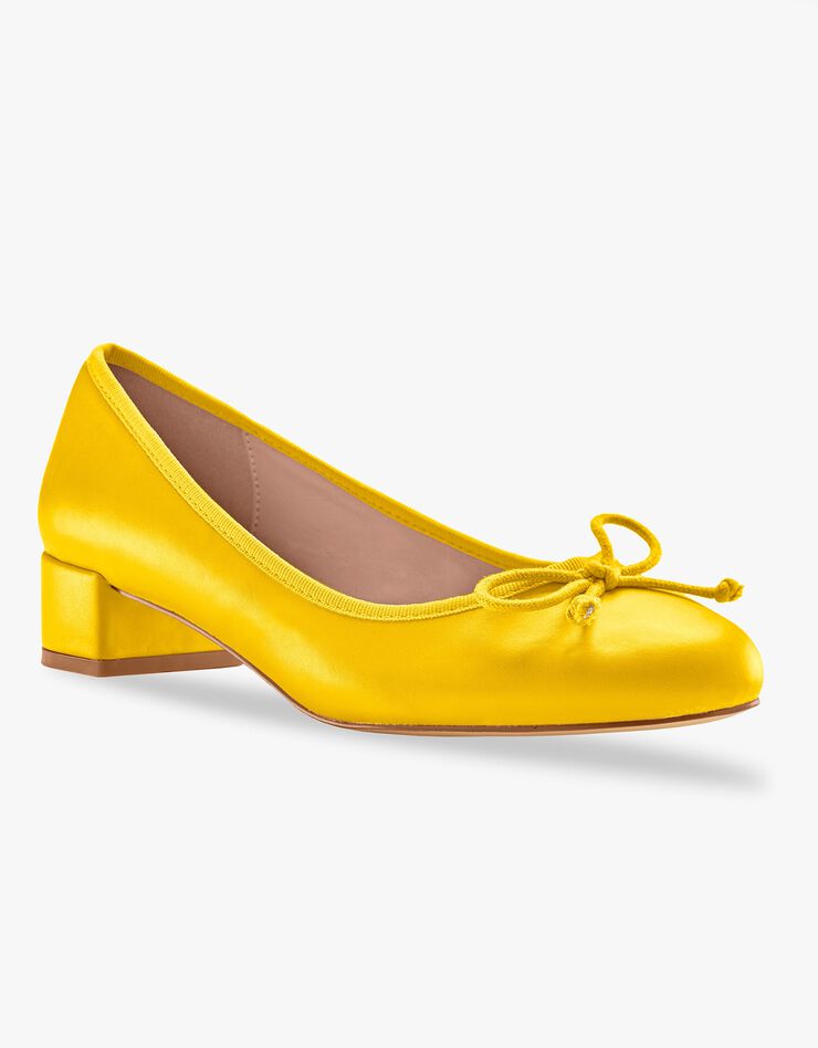 Ballerines petit talon (curry) Ballerines petit talon (curry)