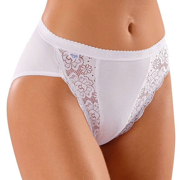 Culotte taï Chic, lot de 3 achetées + 1 GRATUITE (1) (blanc)