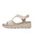 Sandales compensées (beige)