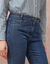 Jean slim taille haute, coupe raccourcie (stone)