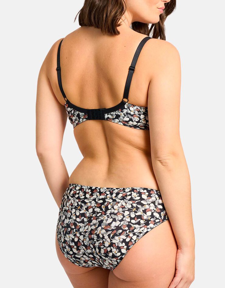 Soutien-gorge emboîtant imprimé Complice - avec armatures (noir) Soutien-gorge emboîtant imprimé Complice - avec armatures (noir)