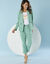 Pantalon 7/8ème fuselé, Spécial Petites (vert jade)