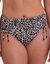Culotte de bain taille haute Samoa (beige / noir)