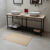 Tapis de bain motif "bain" (sable)