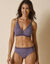 Soutien-gorge forme triangle bonnets moulés Paia- sans armatures (parme grisé)