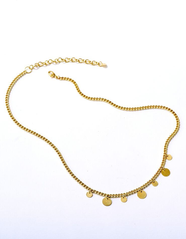 Collier breloques dorées (doré)