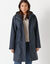 Ciré long imperméable, doublé polaire, polyester recyclé** (marine)