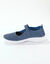 Babies souples ajourées (bleu jean)