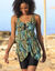 Short de bain long Cambuja (noir / vert)