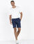 Bermuda chino ceinture arrondie sous le ventre (marine)