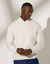 Pull uni col rond (gris clair chiné)