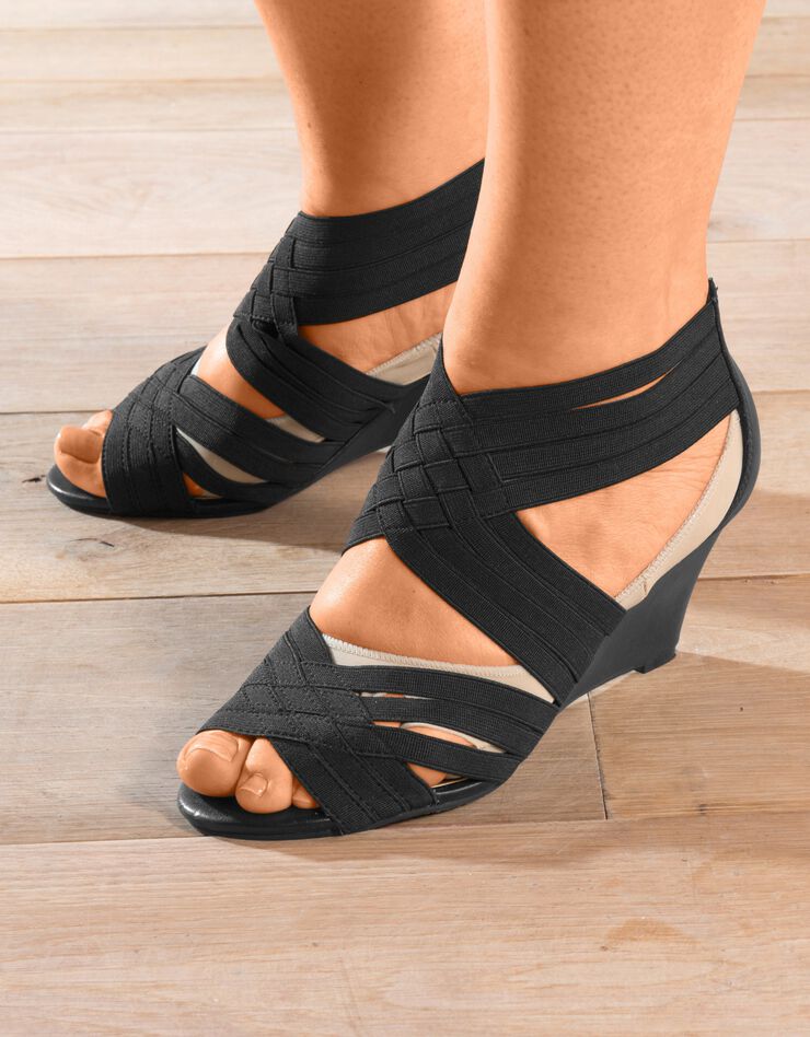 Protège-pieds confort ouverts - la paire (beige) Protège-pieds confort ouverts - la paire (beige)