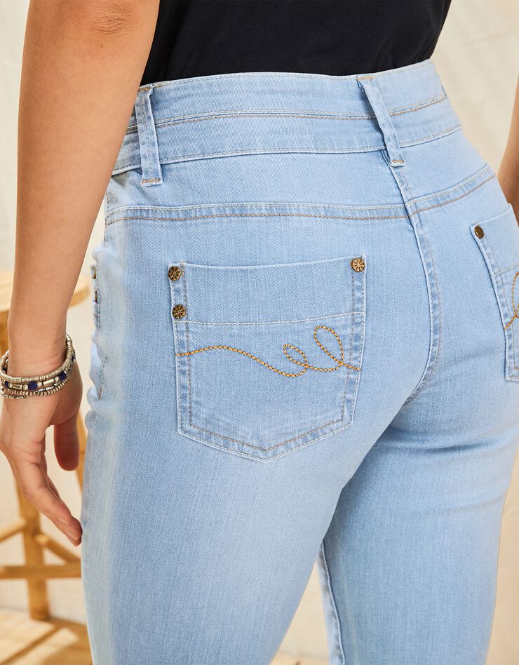 Jean délavé coupe bootcut stretch (bleached) Jean délavé coupe bootcut stretch (bleached)
