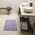 Tapis de bain motif "bain" (lilas)