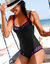 Maillot de bain 1 pièce Olmetto lissant - avec armatures (noir)
