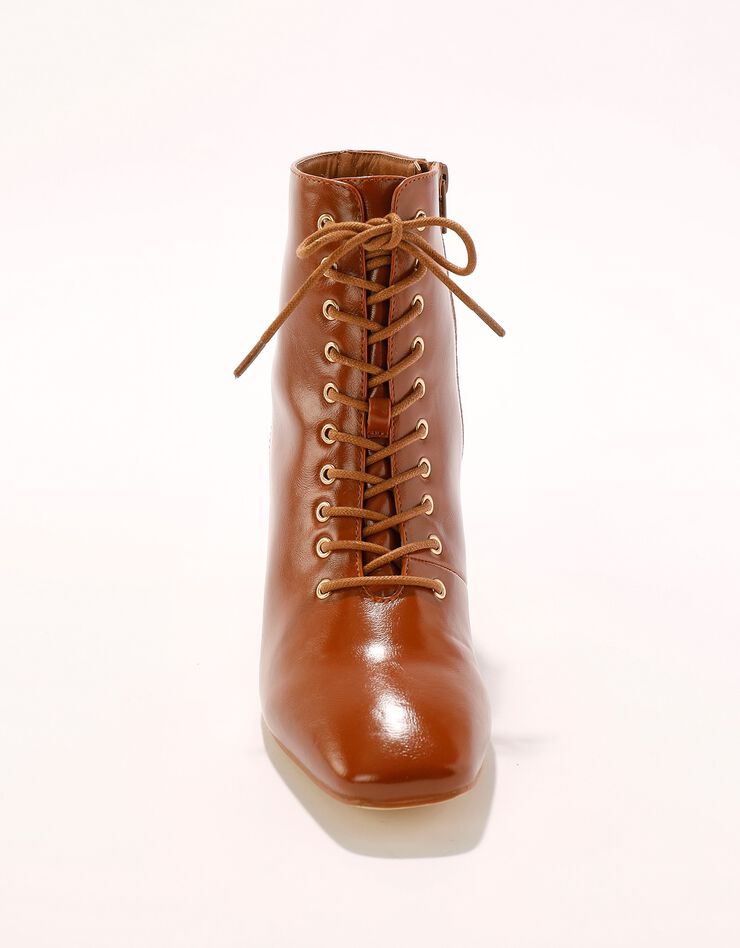 Bottines lacées à talon - caramel (caramel) Bottines lacées à talon - caramel (caramel)