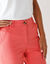 Pantalon chino stretch (corail)