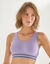 Brassi&egrave;re sport sans armatures - lot de 2 (parme + marine)