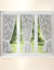 Rideau guipure - triptyque (blanc)