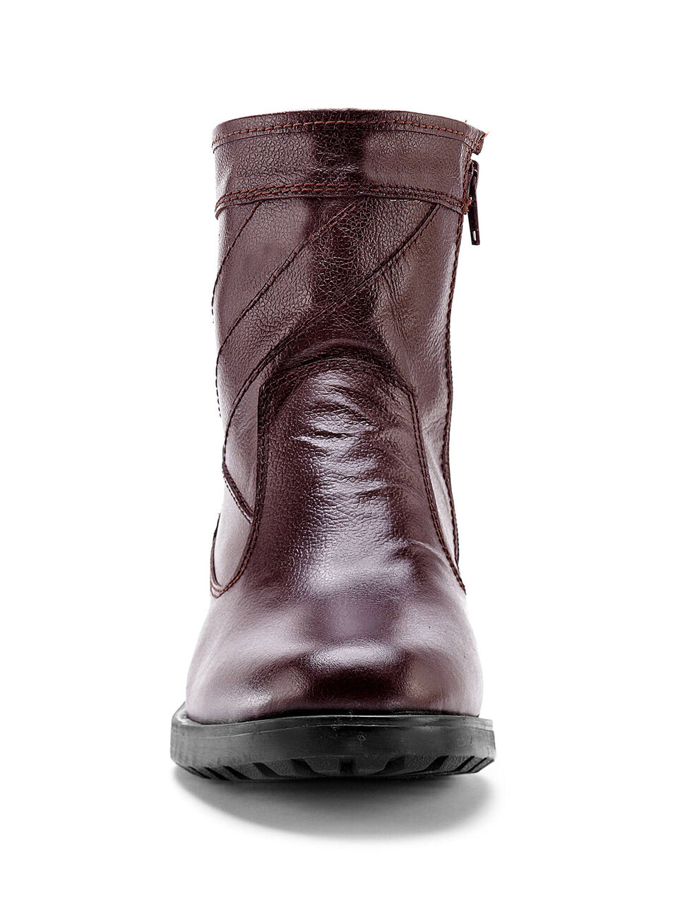 Escarpins Caramelo En Cuir Marron Noisette - Talons Fins, Fermeture Zip, Taille 37 - Occasion TBE