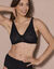 Soutien-gorge dentelle stretch forme corbeille Orellana - avec armatures cachées (noir)