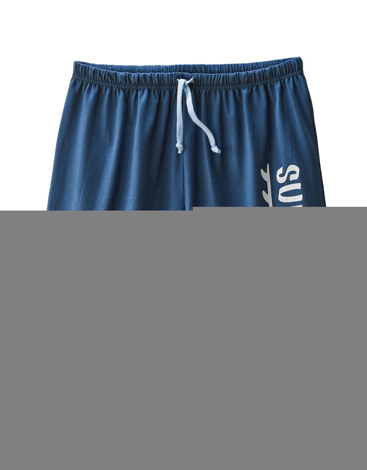 Short pyjama coton bleu marine (bleu marine) Short pyjama coton bleu marine (bleu marine)