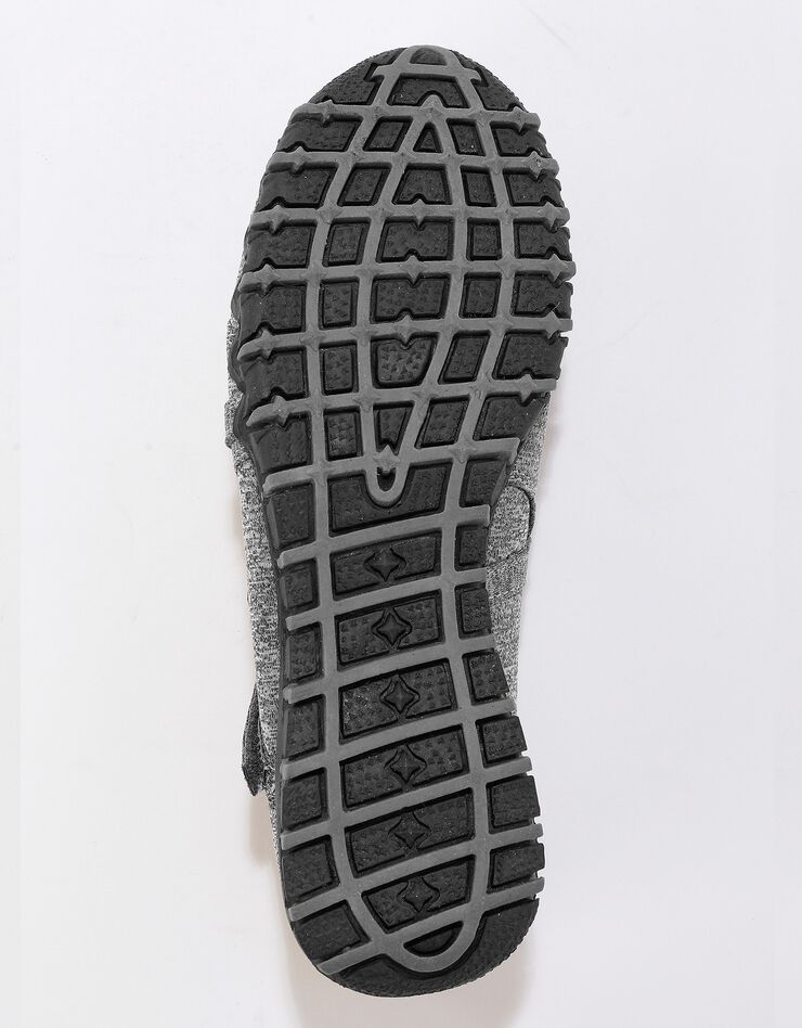 Ballerines de sport ultra-souples - gris chiné effet jersey (gris) Ballerines de sport ultra-souples - gris chiné effet jersey (gris)