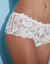 Culotte haute dentelle unie Arum (blanc)