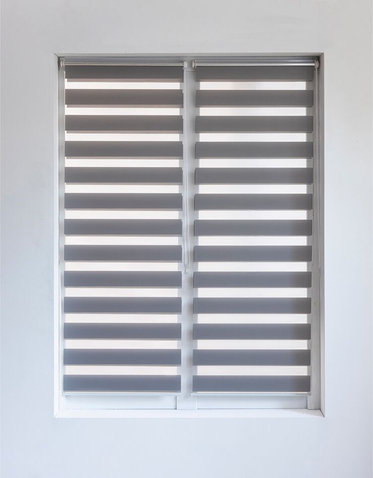 Store jour/nuit à clipser, gris perle Blancheporte