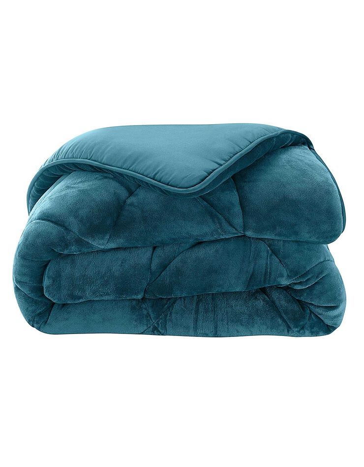 Couette synthétique double face 350 g/m² (vert canard)