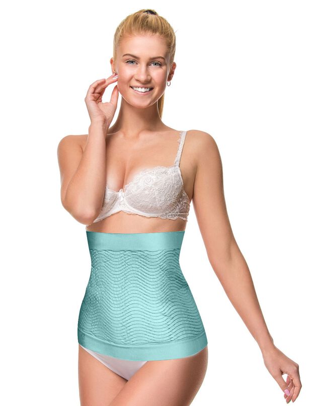 Ceinture textile amincissant Skin Up® (vert)