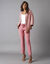 Veste kimono imprimée (bois de rose)